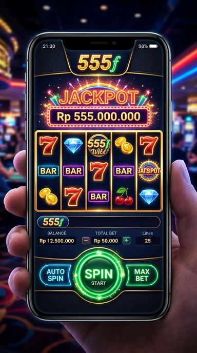 555f tampilan beranda