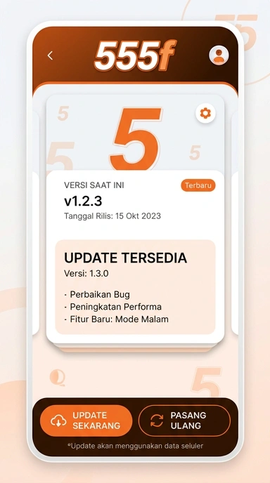 Riwayat Versi 555f untuk Pengguna Android