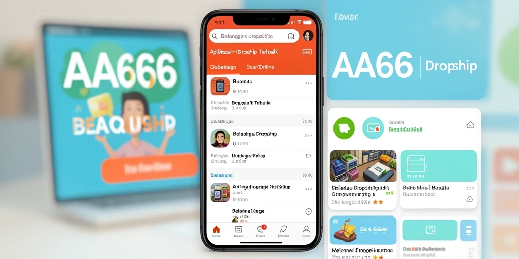 Tampilan antarmuka pengguna AA666 yang menarik dan mudah dinavigasi.