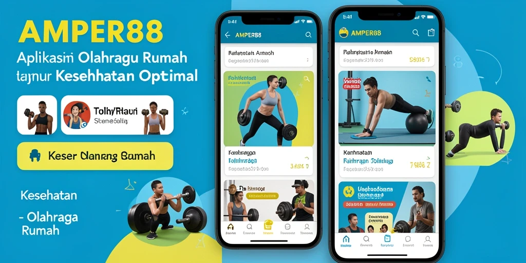 Tampilan antarmuka AMPER88 yang user-friendly dan informatif.