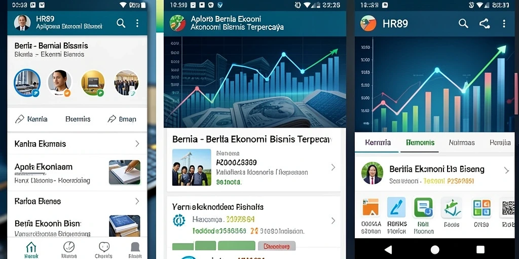 Tampilan antarmuka aplikasi HR89 yang informatif dan terstruktur.